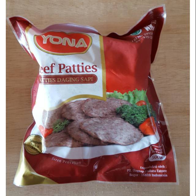 

YONA BEEF PATTIES 500 GRAM