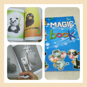 

magic book/alat sulap/buku ajaib/1 buku 3 gambar