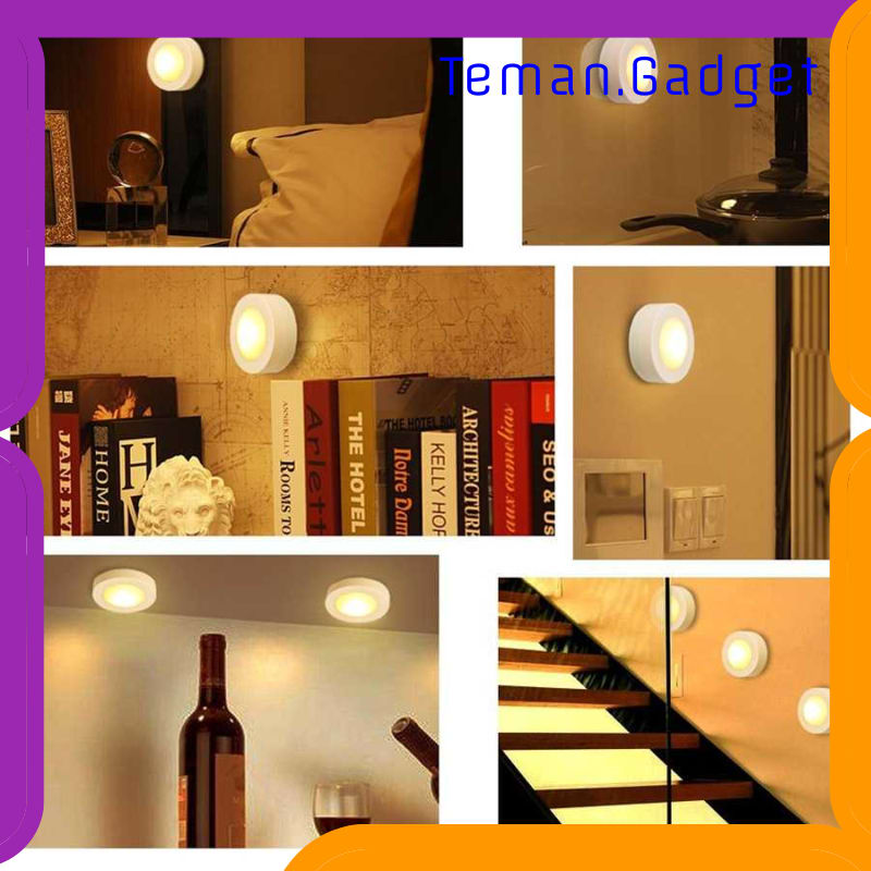 TG-DG241 CANSHUO LAMPU LED KABINET LEMARI DIMMABLE TOUCH SENSOR REMOTE - YJ-904