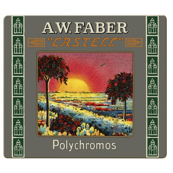 Faber-Castell Polychromos Artists' Color Pencils - 111th Anniversary Limited Edition Tin of 24