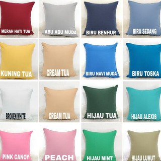 Sarung Bantal Sofa 50X50  Polos  Kode 56 Shopee Indonesia