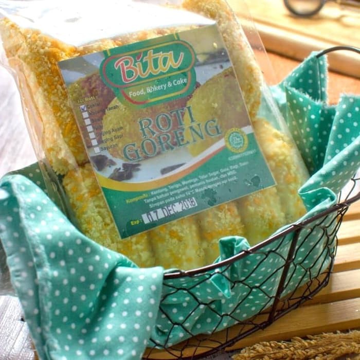 

Roti goreng bita frozen isi coklat maknyus