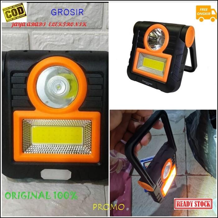 Lampu Emergency Led Charger Cas Casan Darurat Baterai Cas 18650 Ac Dc