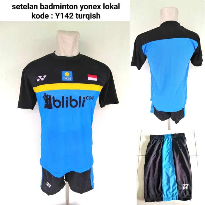 Baju jersey setelan badminton Y 142 minion kevin marcus kaos badminton