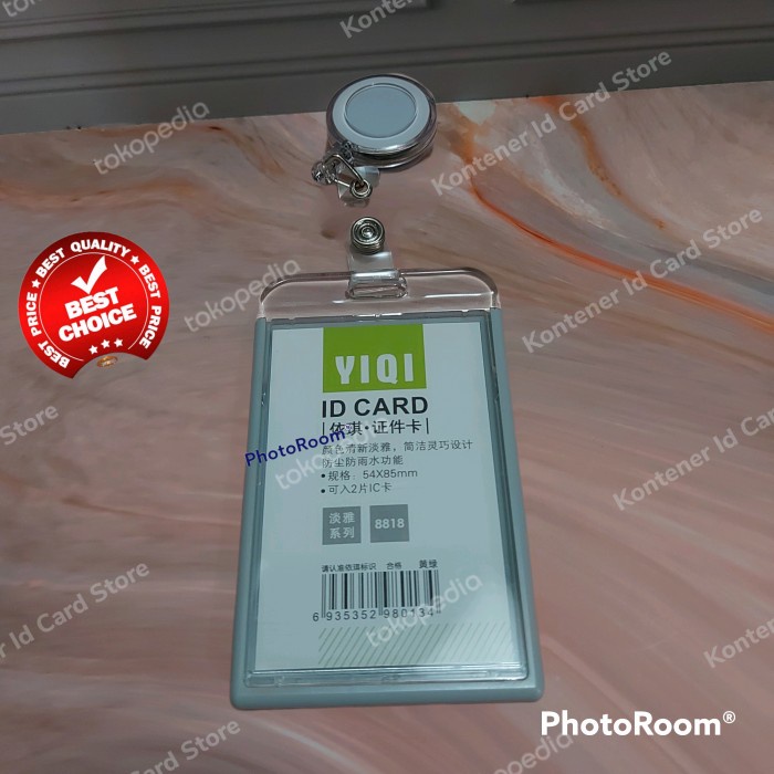 

Wow Nametag Yoyo Id Card Holder Casing Id Card Holder Acrylic Transparant Bagus