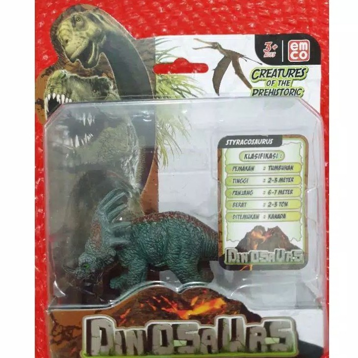 Mainan Dinosaurus Emco Dinosaurs Styracosaurus