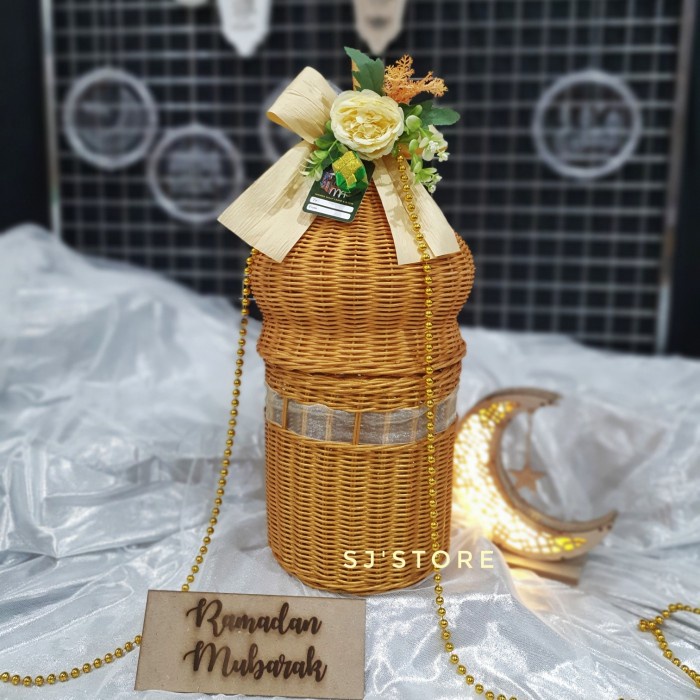 

Aksesoris box hiasan hampers lebaran idul fitri model kubah bagus