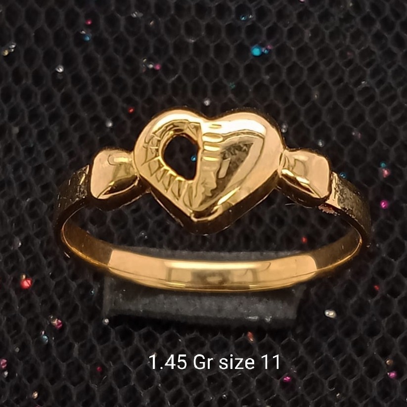 Cincin Emas 17 K - 1.45 Gr Kadar 750 - 2524