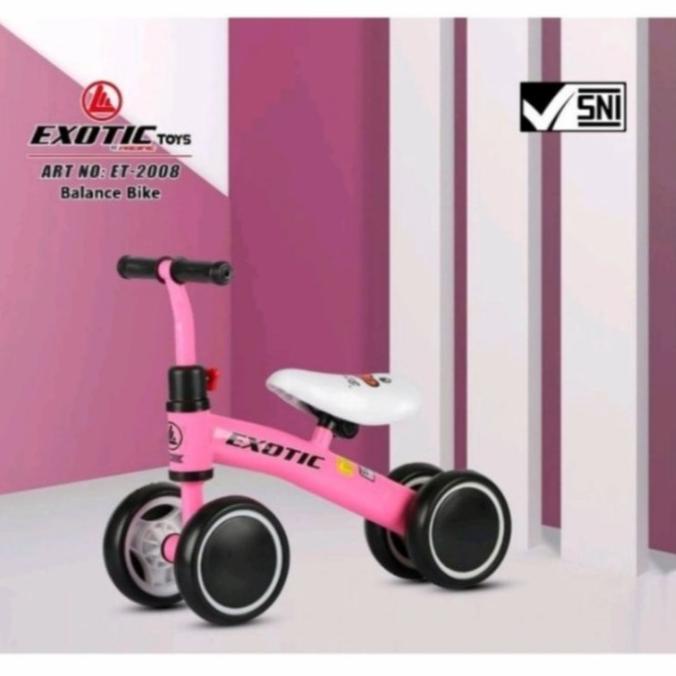 SEPEDA RODA TIGA BALANCE BIKE EXOTIC RIDE ON TOYS 2008
