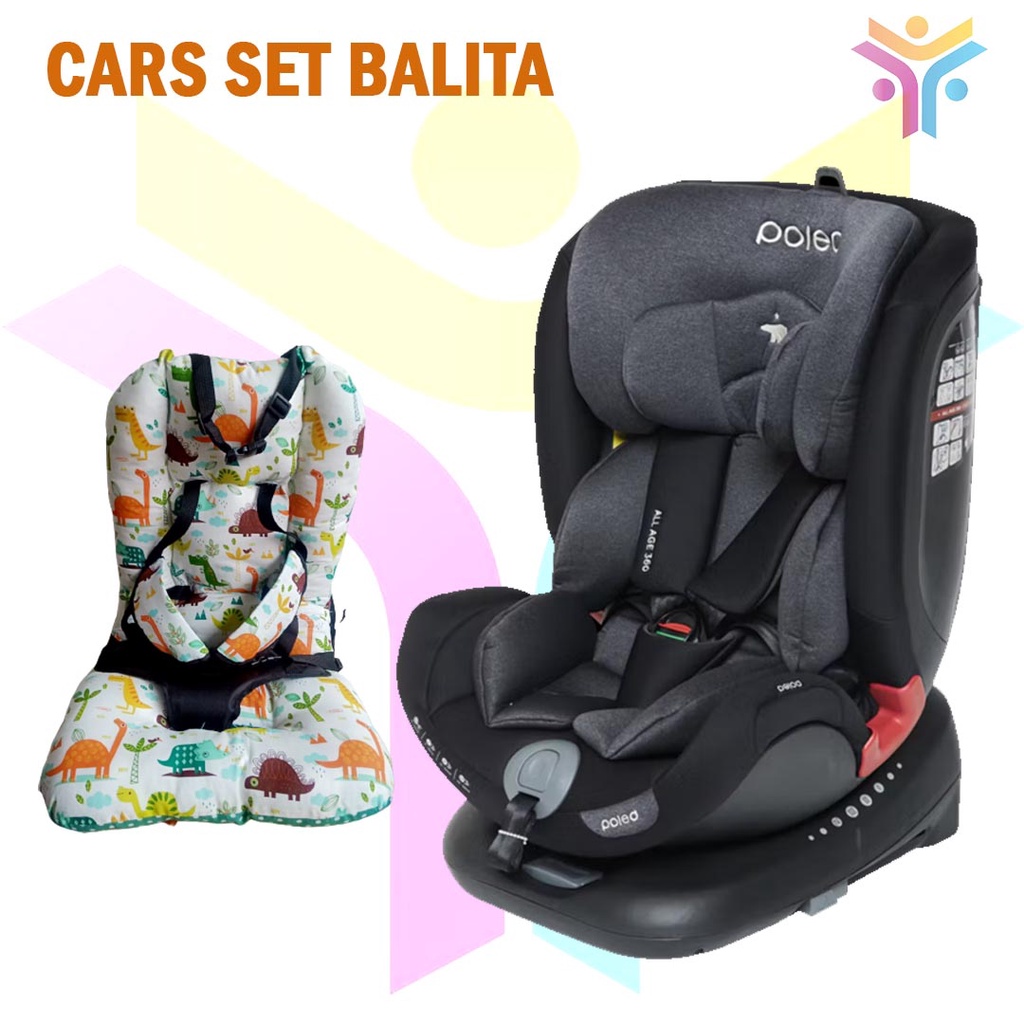 26 | PROMO!! 3IN1 CAR SEAT PORTABLE PREMIUM/ALAS DUDUK KURSI BAYI/ALAS STROLER/ALAS BABY CHAIR