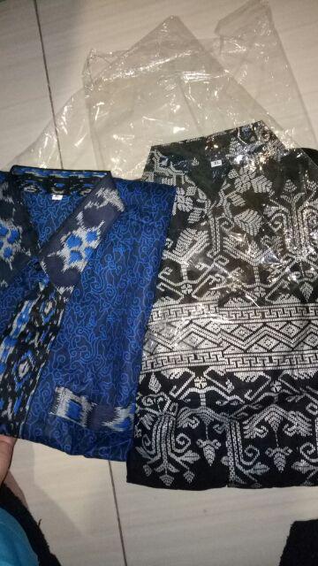 Anjani Silver Kemeja Batik Pria Lengan Panjang Reguler M.l.xl.xxl
