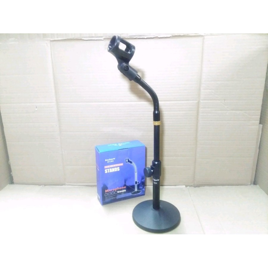 STAND MIC MEJA BETAVO ST 203 TABLE STANDDING MICROPHONE