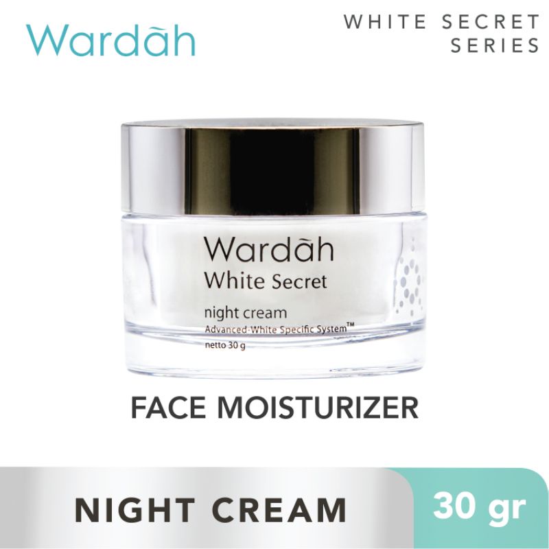 Wardah white secret Night cream