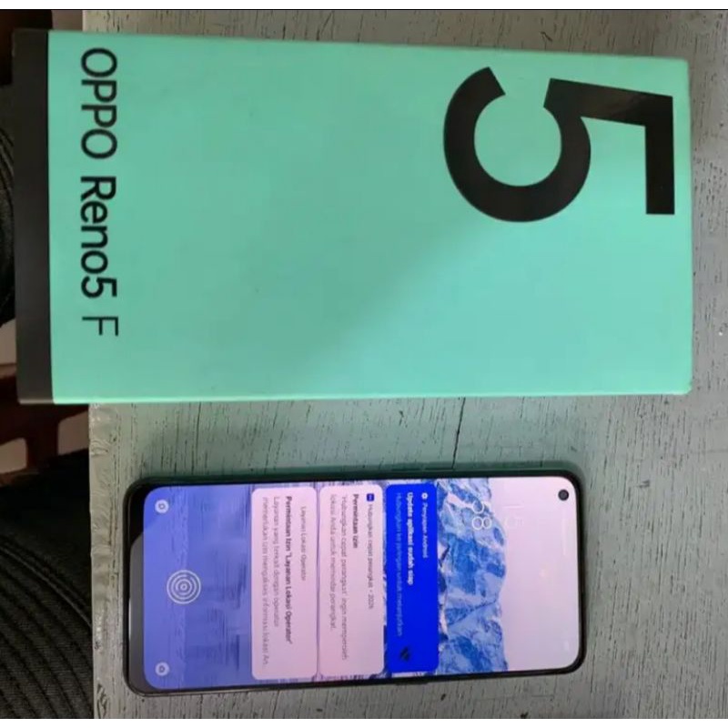 Oppo Reno 5F Ram 8GB Rom 128GB (Second) lengkap siap pakai
