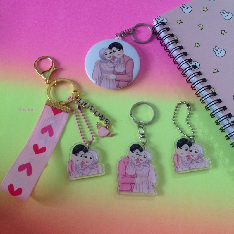 Gantungan kunci - Leslar (Lesti-Rizky Billar) kiyut