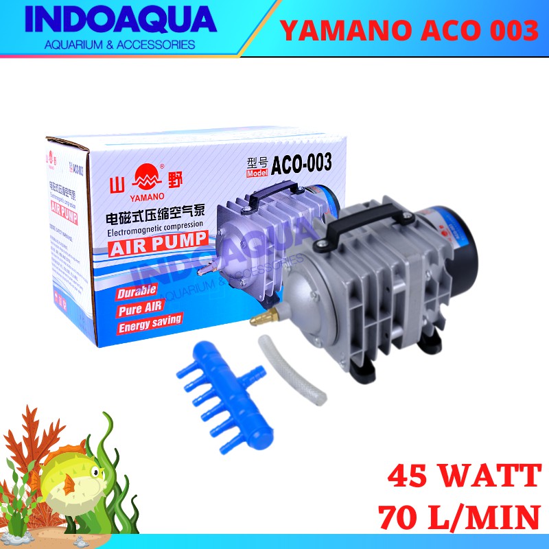 Aerator Yamano ACO 003 | Pompa Udara Kolam Ikan | Pompa Udara Bioflok Lele