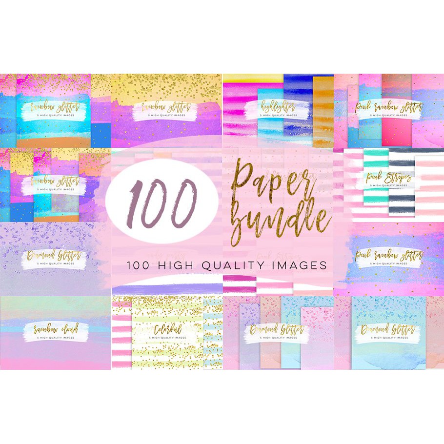 Watercolor Bundle Sale - JPEG Ultra HD