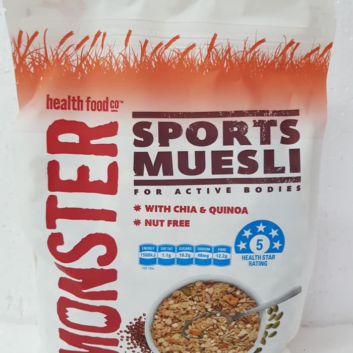 

BEST SELLER Monster Sport Muesli / Granola / Oatmeal / Diet Food /Health Food 700g TERLARIS