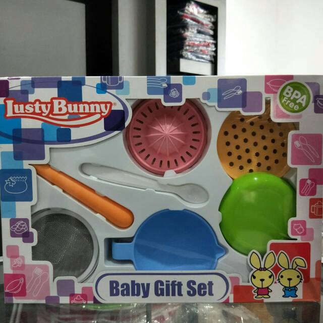 BABY GIFT SET  PERLENGKAPAN MAKAN BAYI