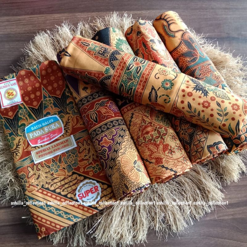 5 Pcs Kain Sarung Wanita Jarik Melahirkan Sarung Batik PADASUKA