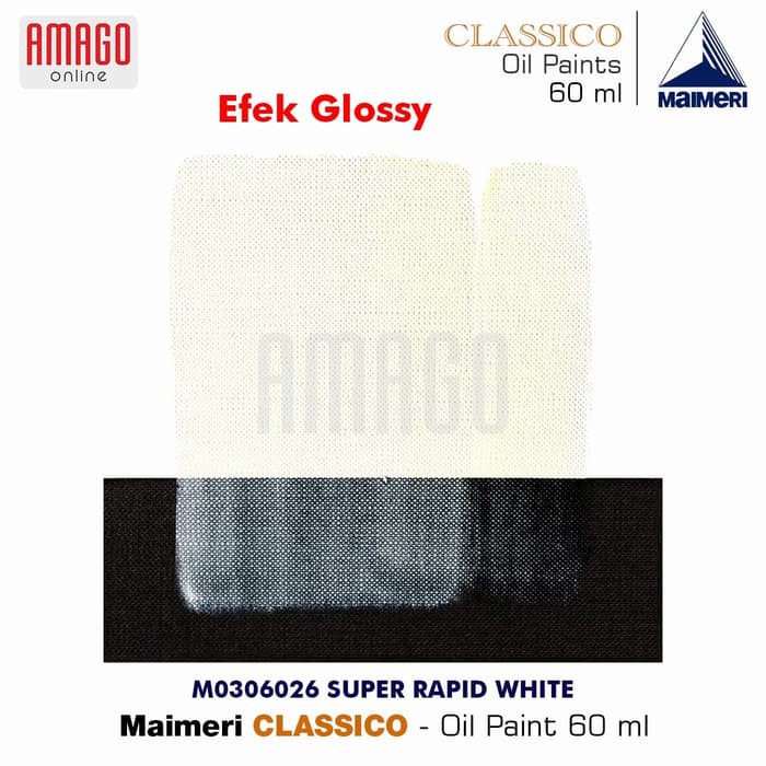 MAIMERI Classico - Oil Paint - Super Rapid White - 60ml - M0306026
