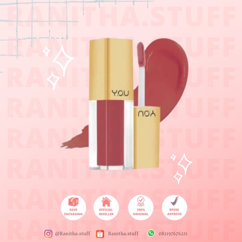 YOU ROUGE VELVET MATTE LIP CREAM