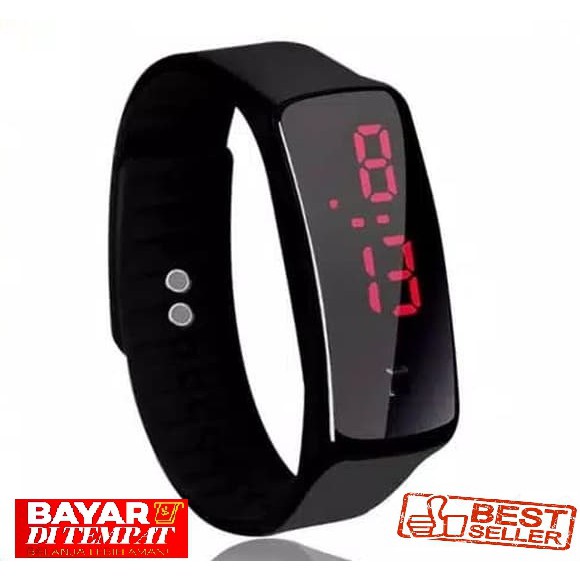 Jam Tangan LED Digital Pria Wanita Digital Watch Sport