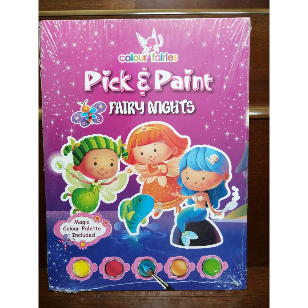 

Pick and Paint Colour Fairies