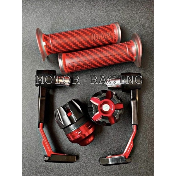 PAKET ACC MOTOR PROGUARD + HANDGRIP + JALU AS NAGA JUMBO 3 ITEM ACC MOTOR