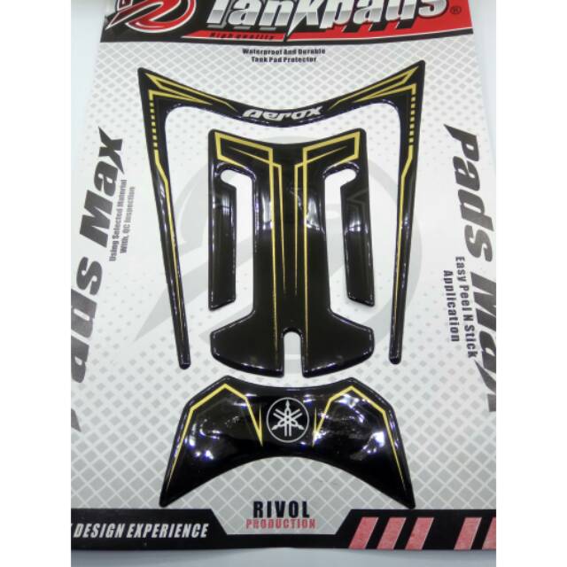 Tankpad Aerox Motif Gold