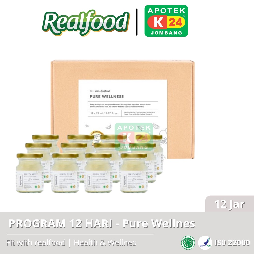 

Realfood Pure Wellness Minuman Sarang Burung Walet + Daun Stevia