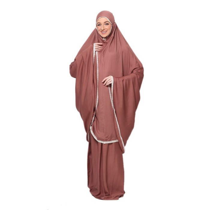 MUKENA- MUKENA TAZBIYA RENDA PLAIN MILO ALLSIZE -MUKENA.
