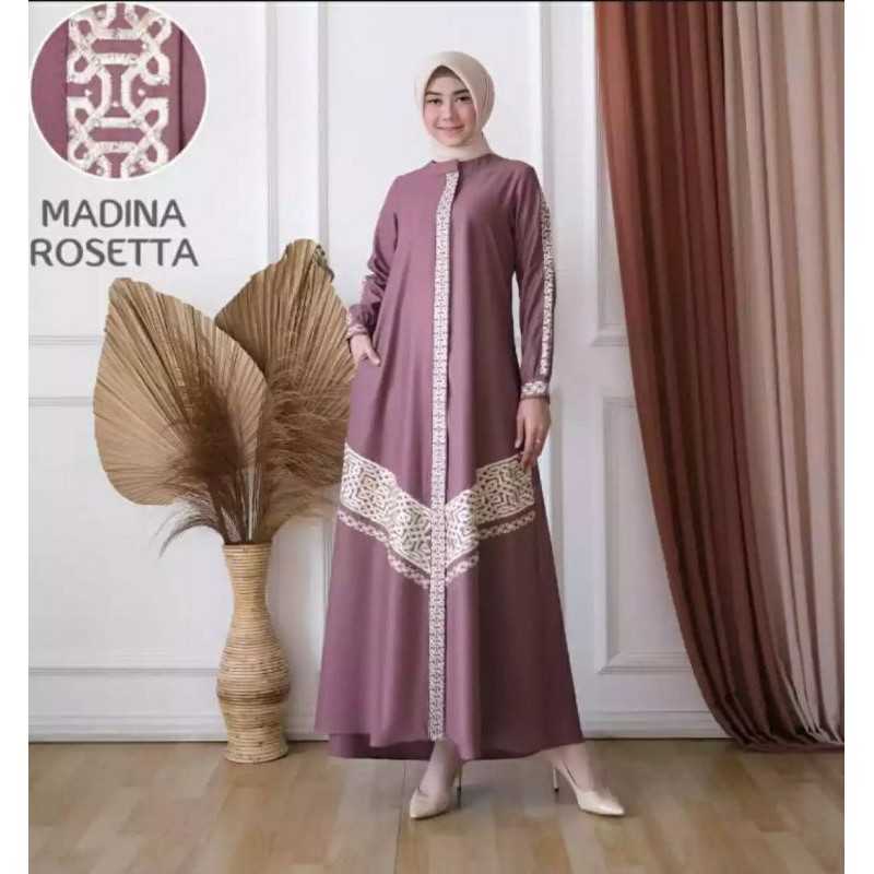 GAMIS SABRINA/GAMIS TOYOBO BORDIR/GAMIS MUSLIM/GAMIS TERBARU/GAMIS ORIGINAL