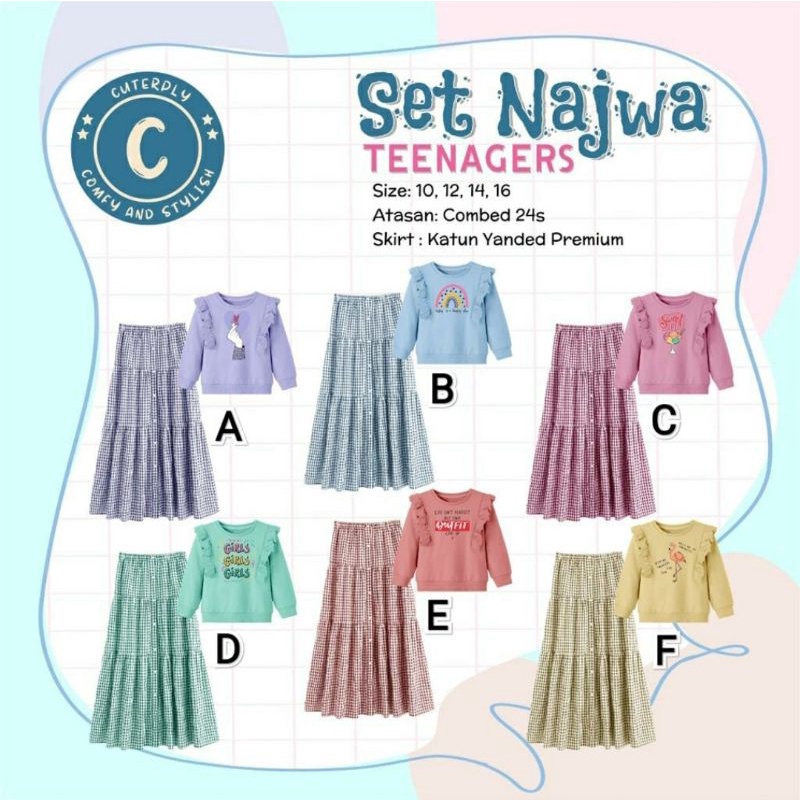 Set Najwa Teenagers