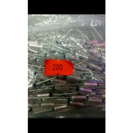 Thermofuse ac 250vol 200derajat 10amper jual per/1pak isi 100pcs