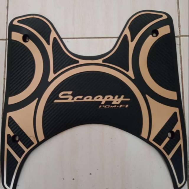 karpet scoopy fi/pijakan kaki scoopy fi new