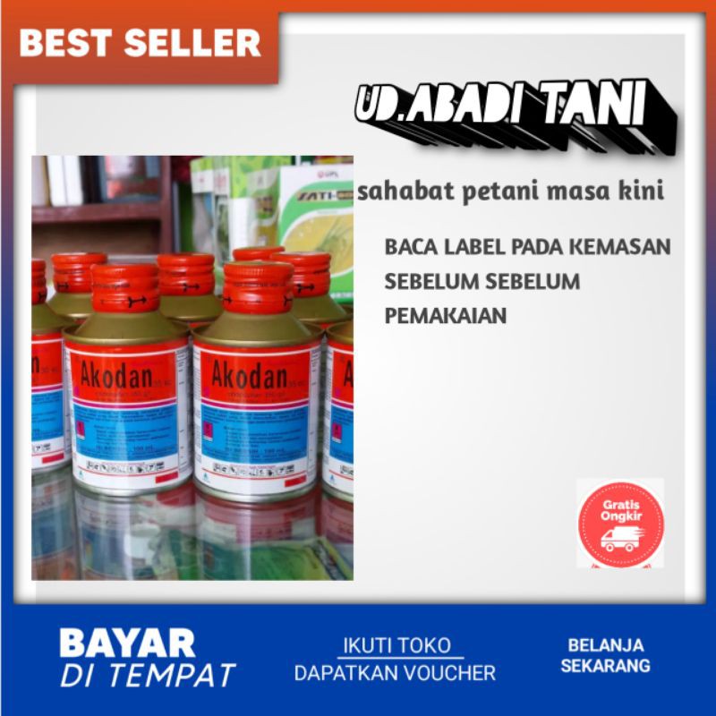 [Bisa COD] Insektisida Akodan 35EC 100ml Endosulfan 350 g/l bkn tiodan indodan