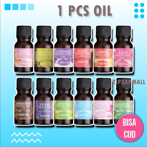 Minyak Aromaterapi Diffuser Oil - Essential Oil Diffuser Humidifier - Pengharum Ruangan Aroma Terapi