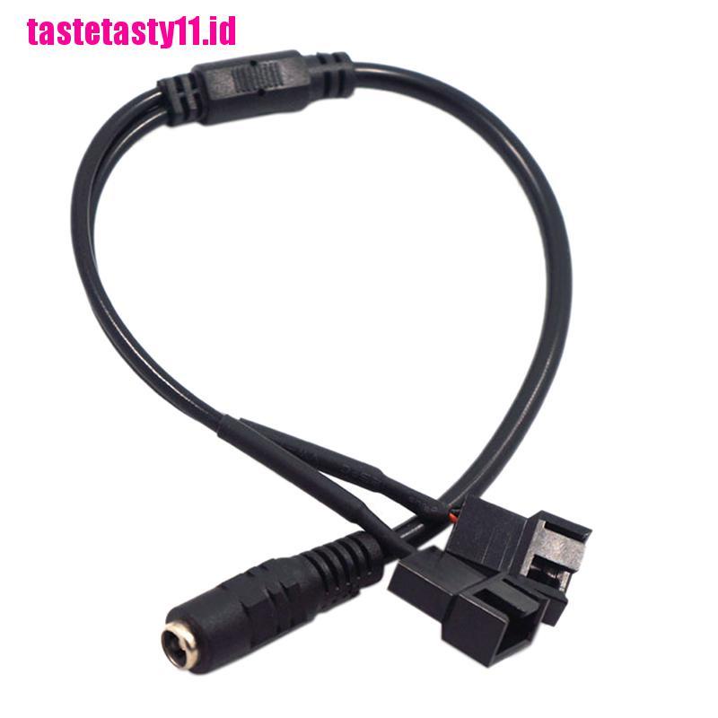 (TTID) Power Adapter DC 5521 Ke 4Pin PWM 4Pin 2 Arah Untuk Komputer PC