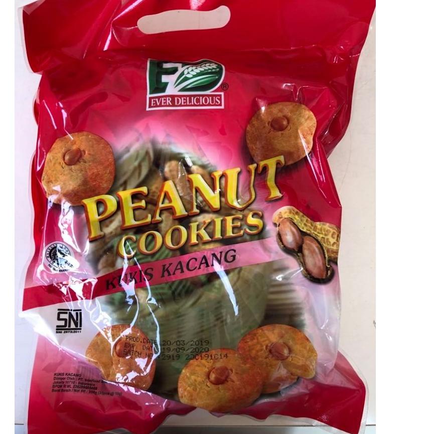 

Hemat Keras--Ever Delicious Peanut Cookies/ kukis kacang / snack peanut 350grm