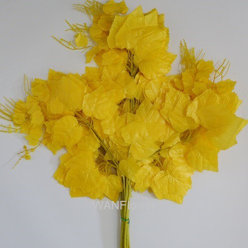 WANFlower Daun Anggur * KUNING (perLusin)