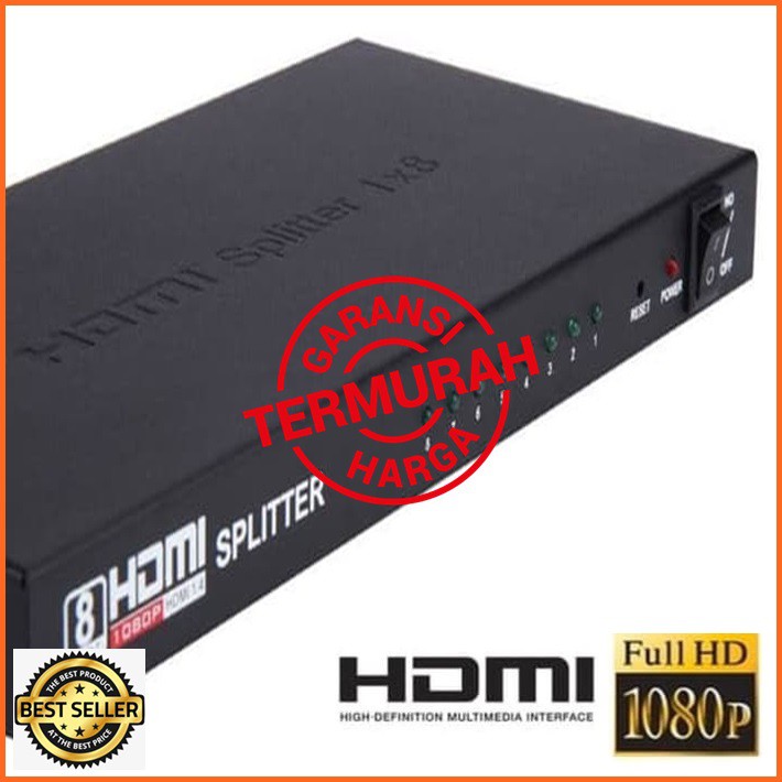 HDMI SPLITTER 1-8 / HDMI / HDMI SPLITTER /SPLITTER /SPLITTER HDMI/HDMI Splitter 8 port 1080p full HD