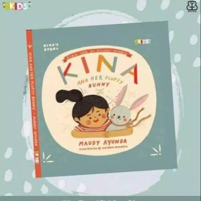 Kina and her fluffy bunny