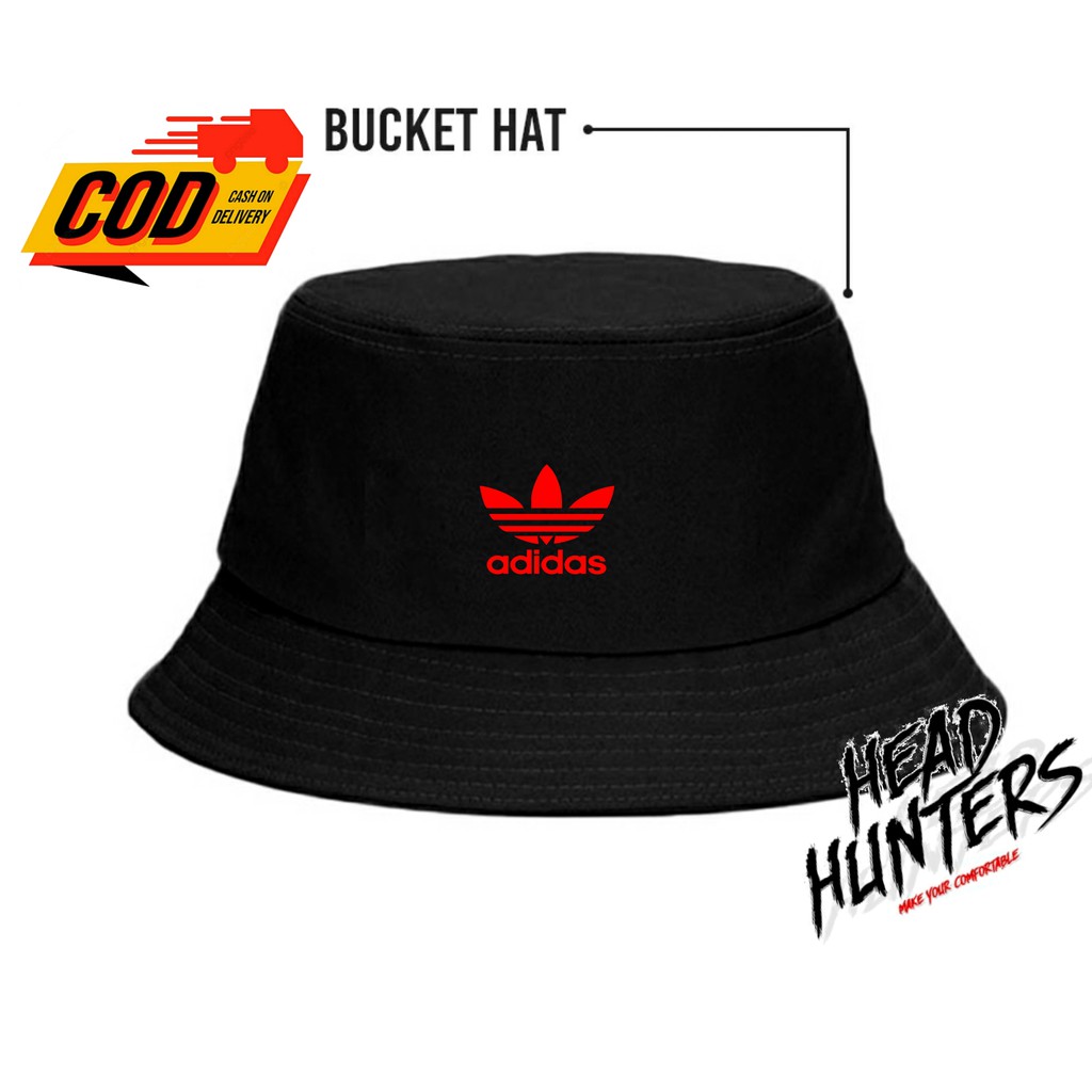 Topi Bucket / Topi Bucket Adidas / Topi Adidas / Bucket Hat / Topi Pria Wanita Dewasa Premium / Bucket / Topi