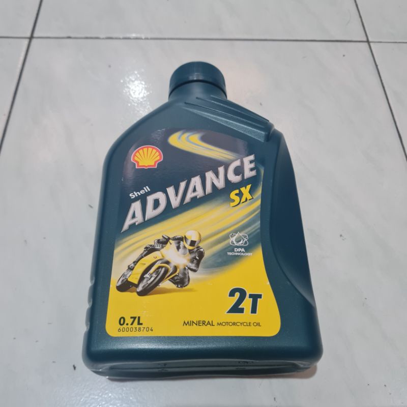 100% ORIGINAL Oli Samping Shell Advance 2T 700ml