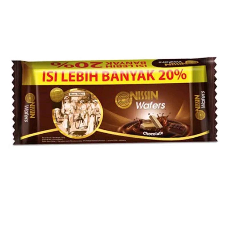 

Nissin wafer varian isi (30) pak