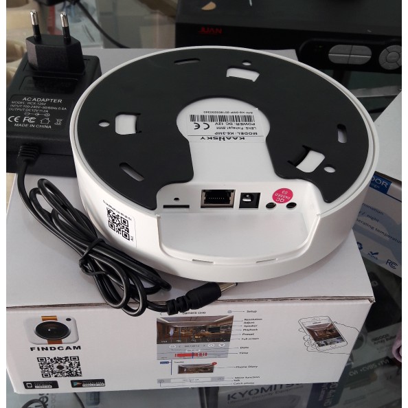IP Camera CCTV Wireless Kamera Findcam Asli 2MP Onvif View 180º