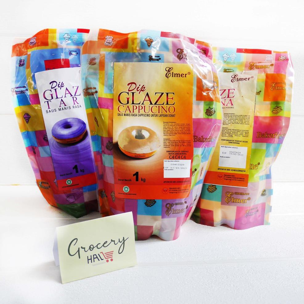 

F4st Resp0n,,READY STOCK !!! ELMER DIP GLAZE 1 KG |populer.,..,.!