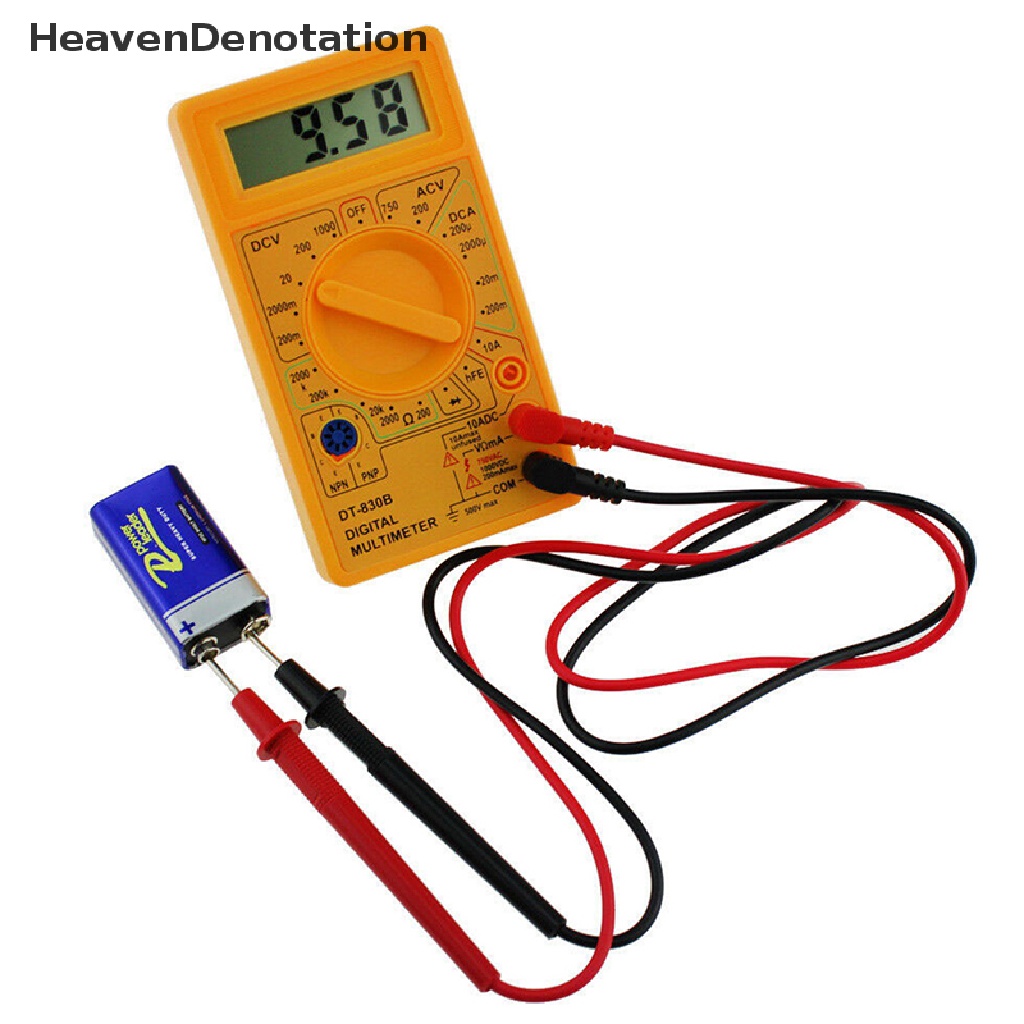 [HeavenDenotation] DT-830B LCD display digital multimeter ac/dc 750/1000v amp volt ohm tester