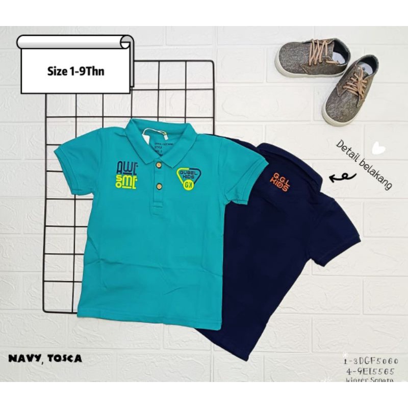 Kaos gugel anak 1-15th